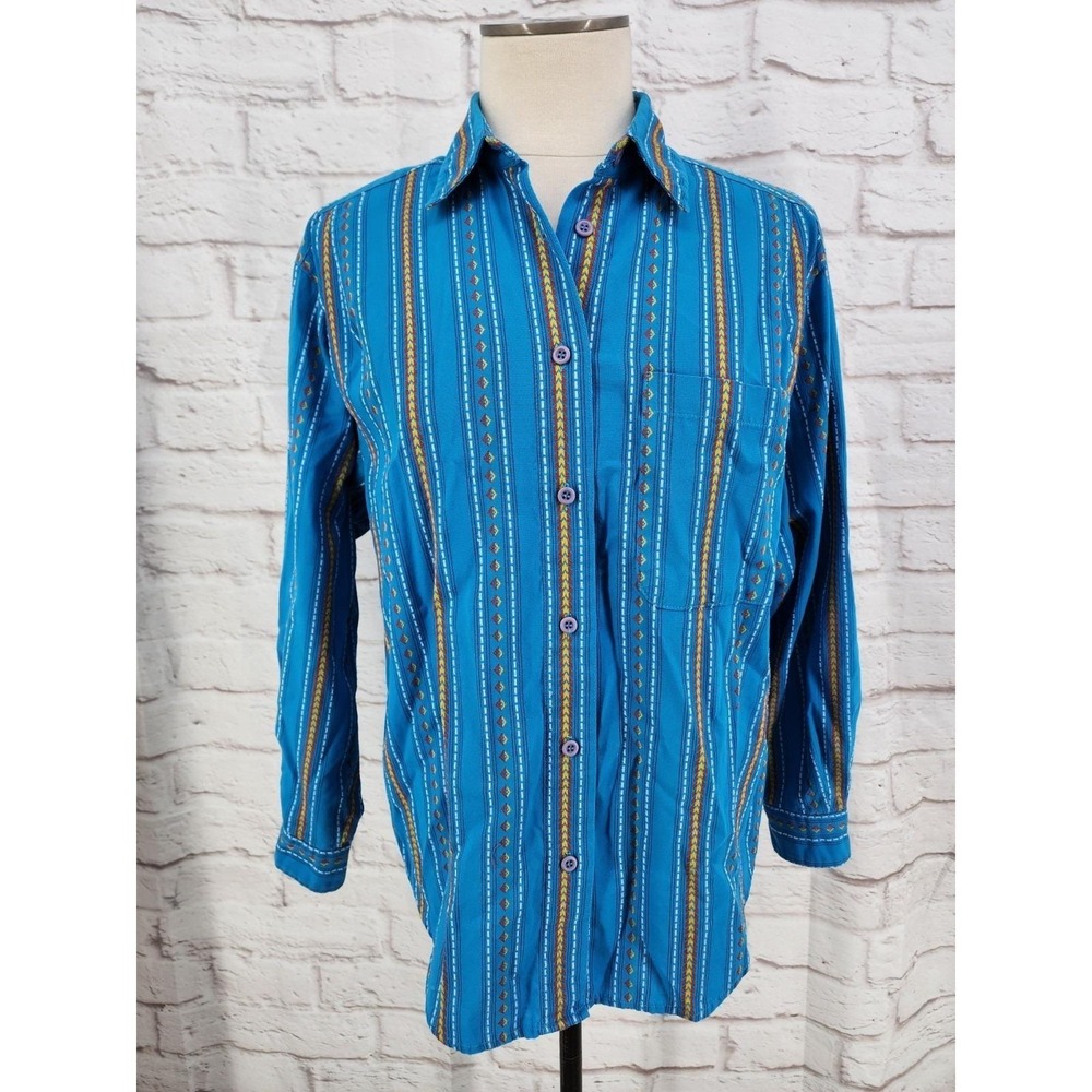 Vintage Koret Western Shirt Top Western Rodeo Festival Farm Retro 80s Sz Medium